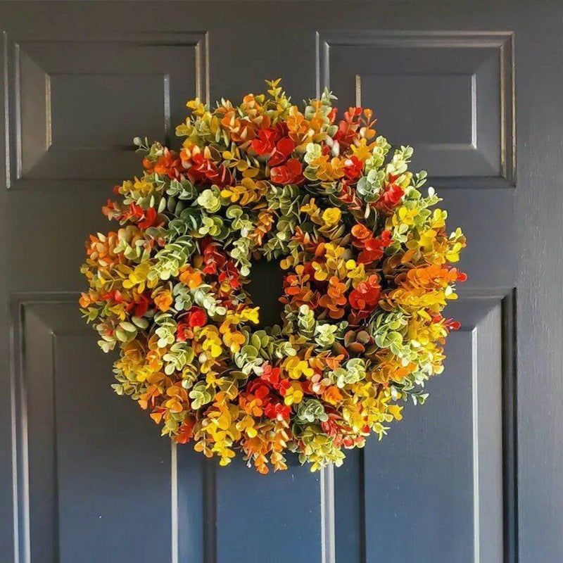 Color Eucalyptus Garland Spot Autumn Simulation Flower Garland Scene Layout