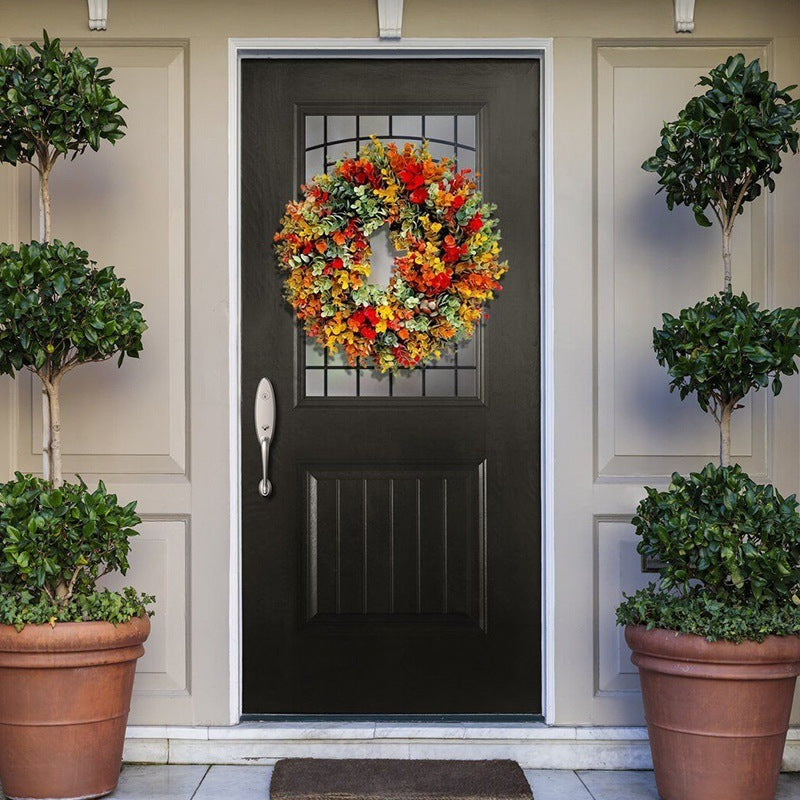 Color Eucalyptus Garland Spot Autumn Simulation Flower Garland Scene Layout