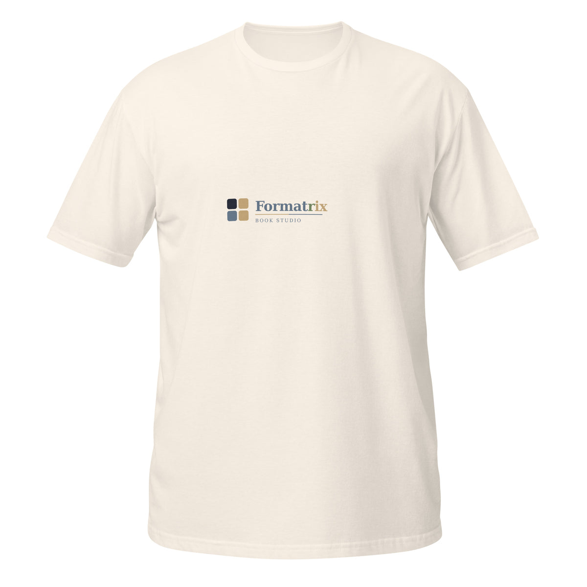 Natural Formatrix Book Studio Official Logo Tee, front view